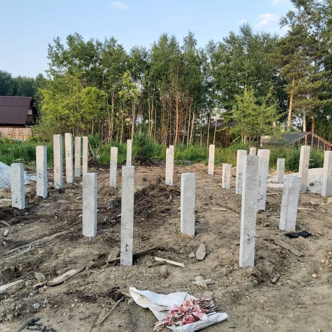 Забивка ЖБ свай — 25 свай С50.20 в Солнечном