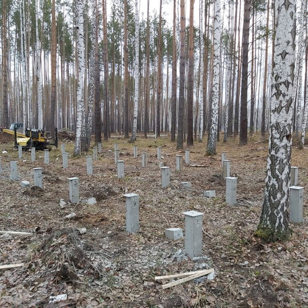 Забивка ЖБ свай — 36 свай С30.15