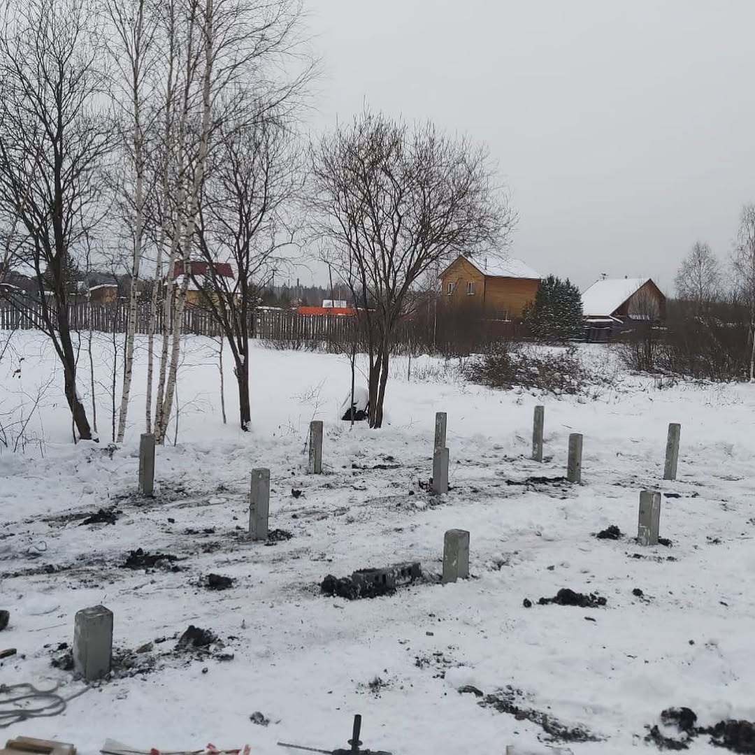 Забивка ЖБ свай — 15 свай С40.15 в Верхнее Дуброве