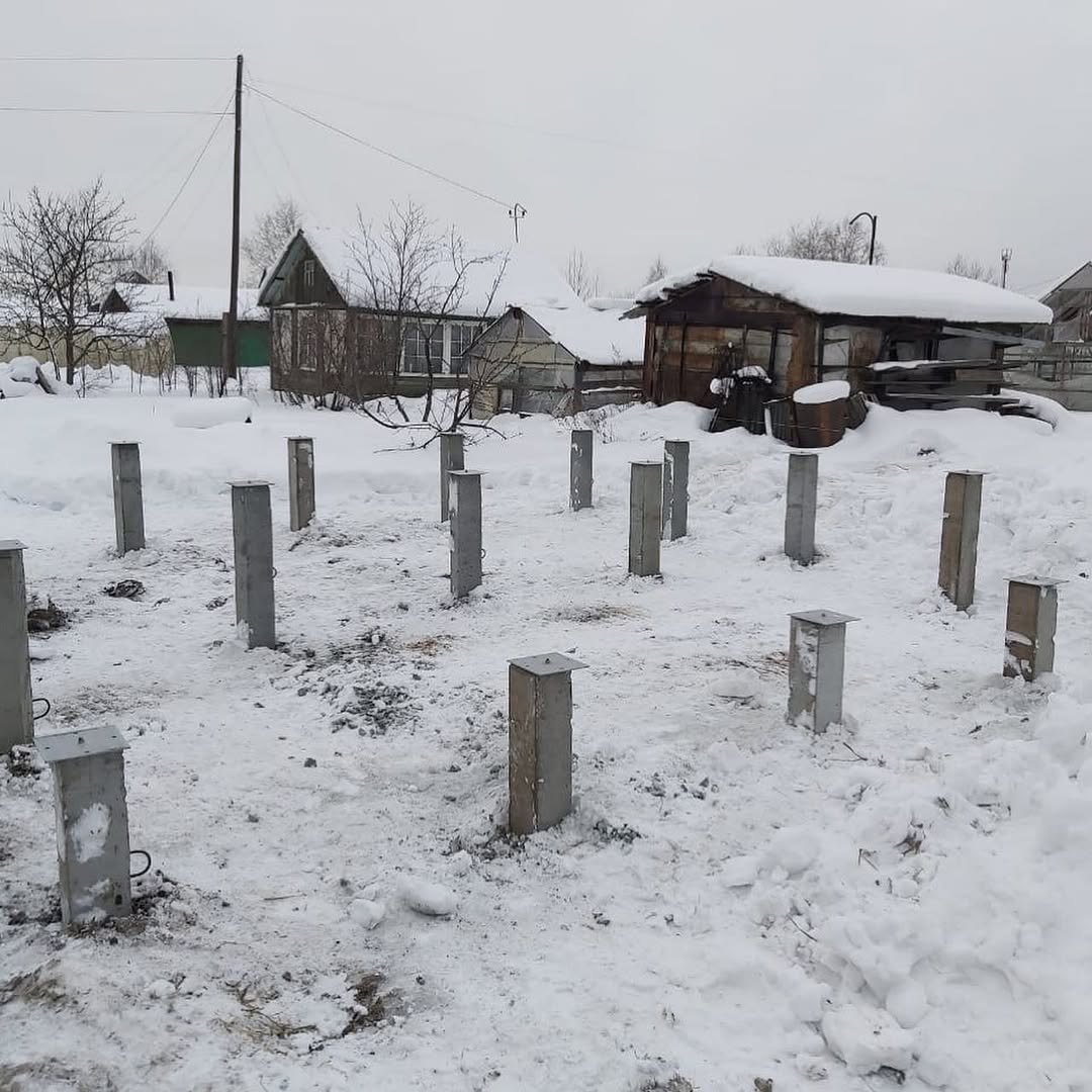 Забивка ЖБ свай — 19 свай С40.15 в Нижний Тагиле