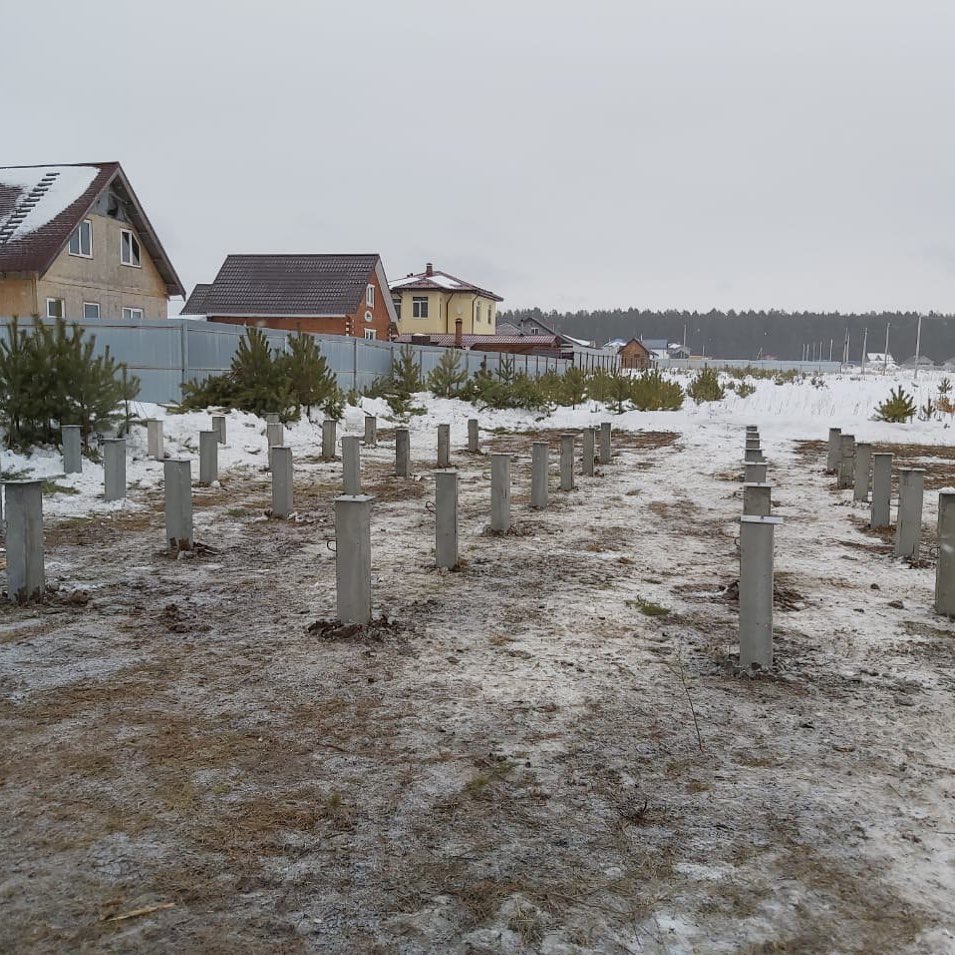 Забивка ЖБ свай — 42 сваи С30.15 в Екатеринбурге