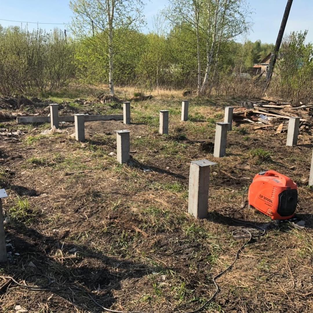 Забивка ЖБ свай — 16 свай С30.15 в Монетном