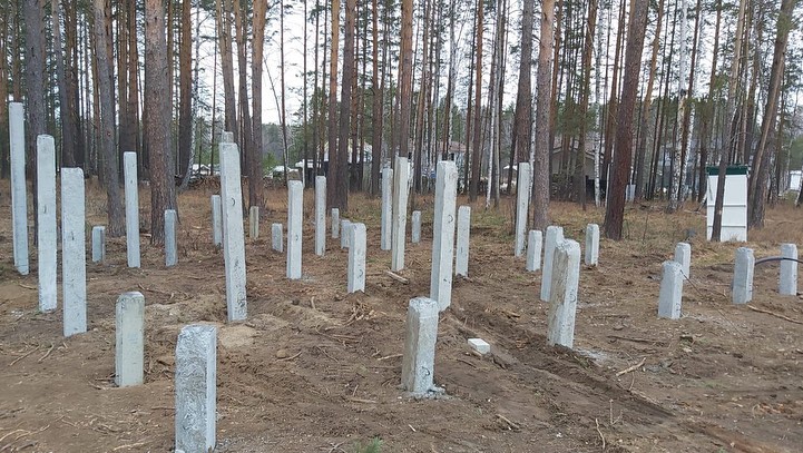 Забивка ЖБ свай — 37 свай С40.20 в Екатеринбурге